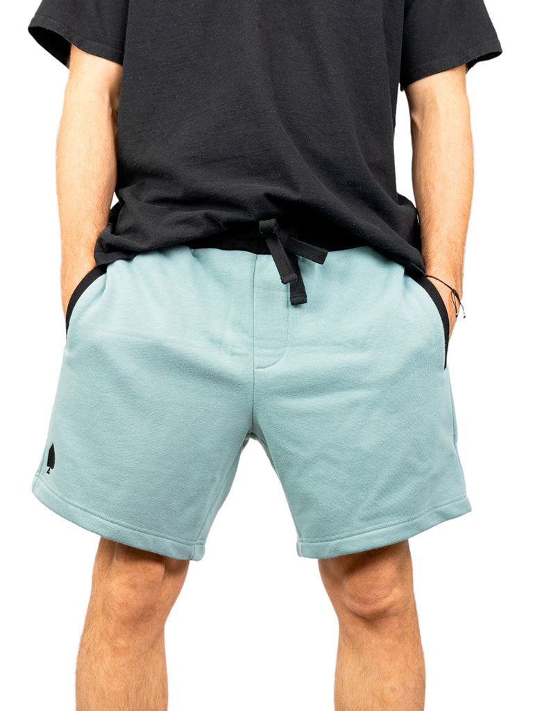 French Terry Short - Blue Green L