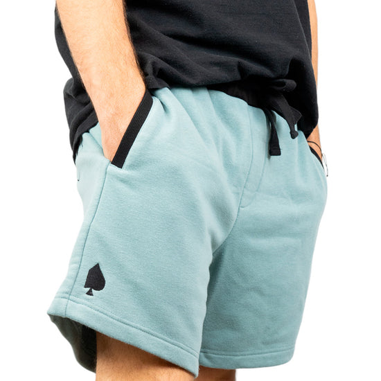 French Terry Short - Blue Green L