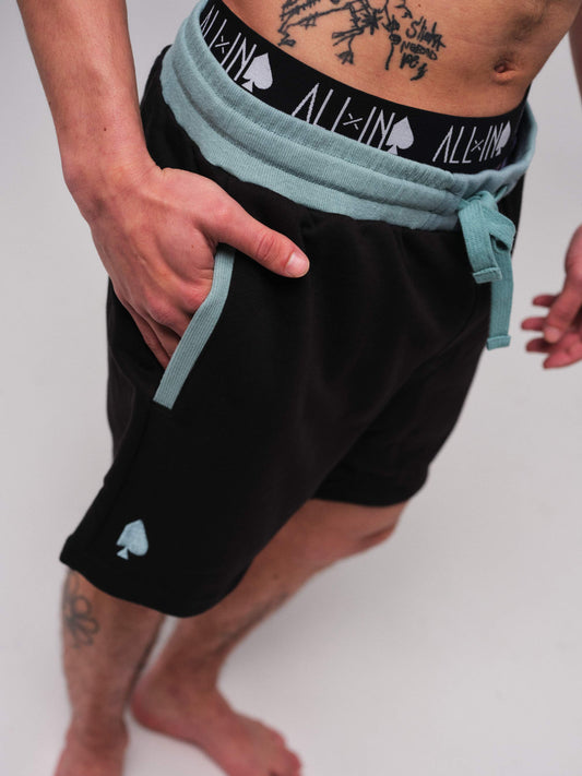 Short coton - Noir