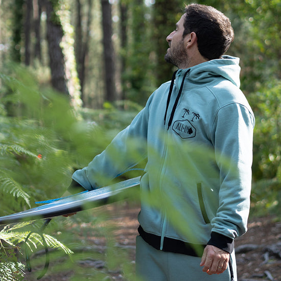 Sudadera con capucha Plush - Mineral L
