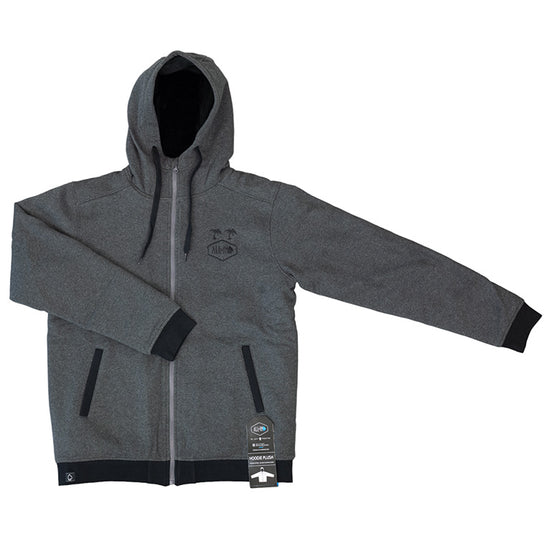 Hoodie Plush - Houtskool L