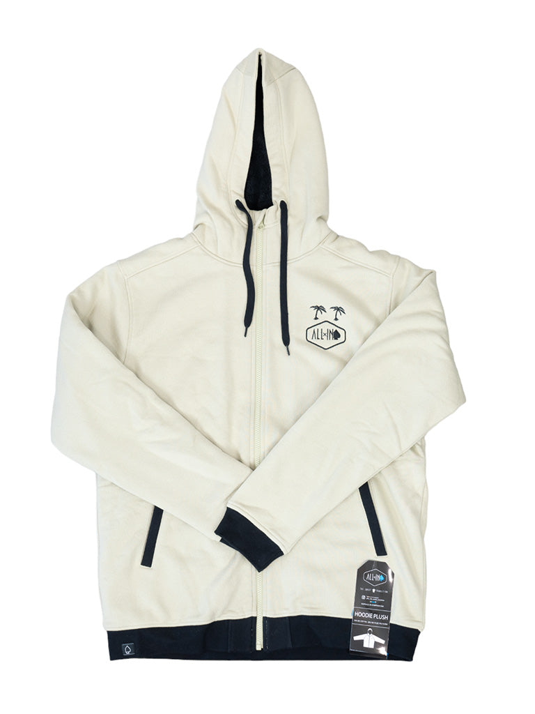 Hoodie Plush - Beige L