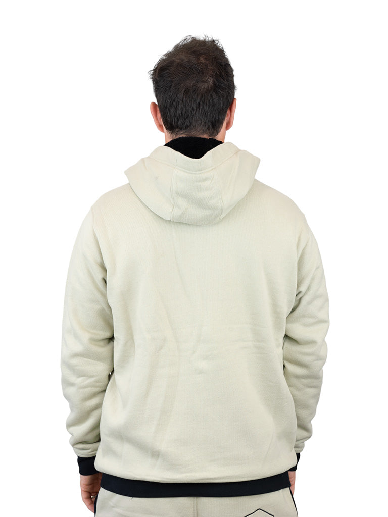 Hoodie Plush - Beige L