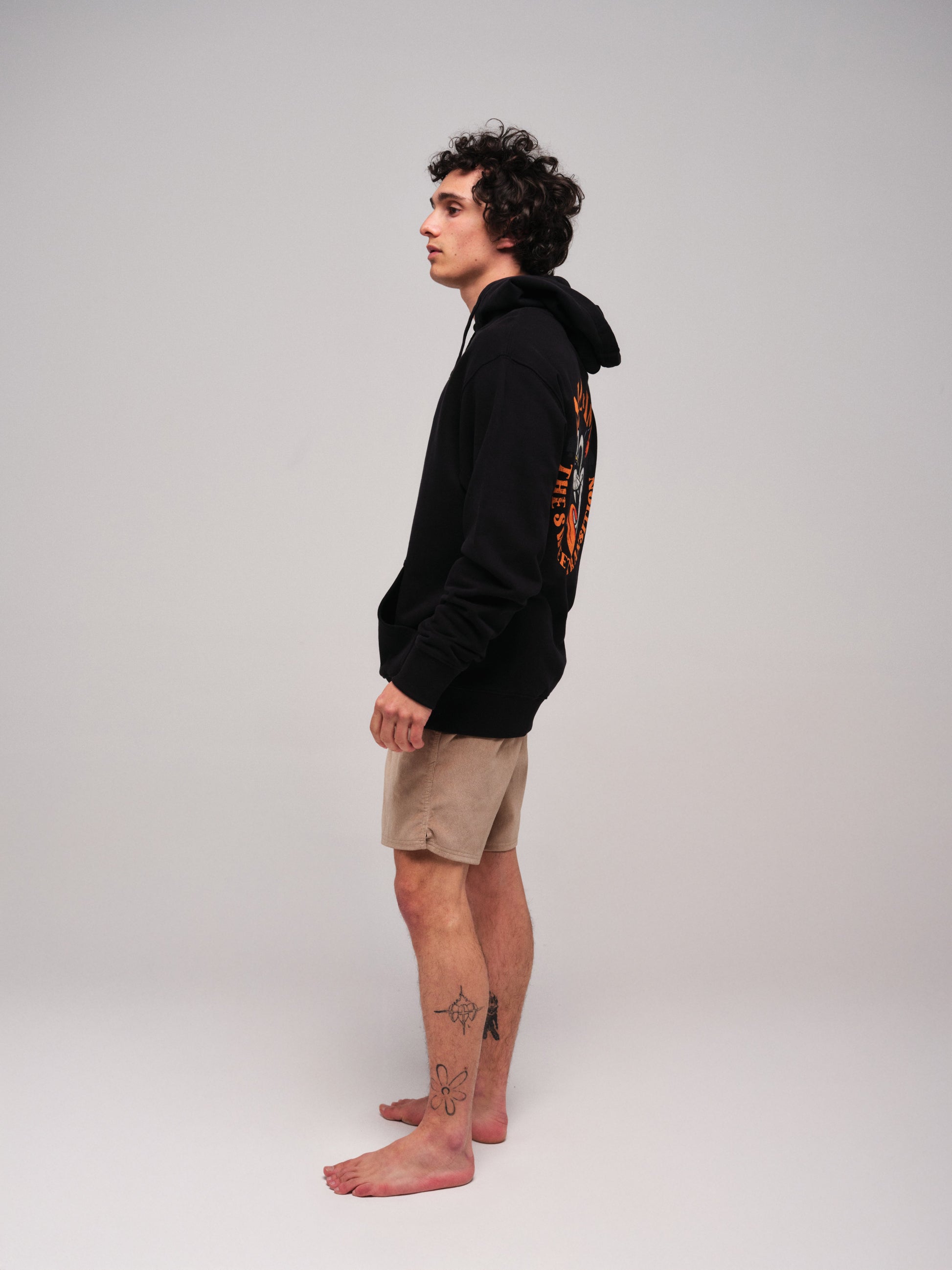Sudadera con capucha - Negra L