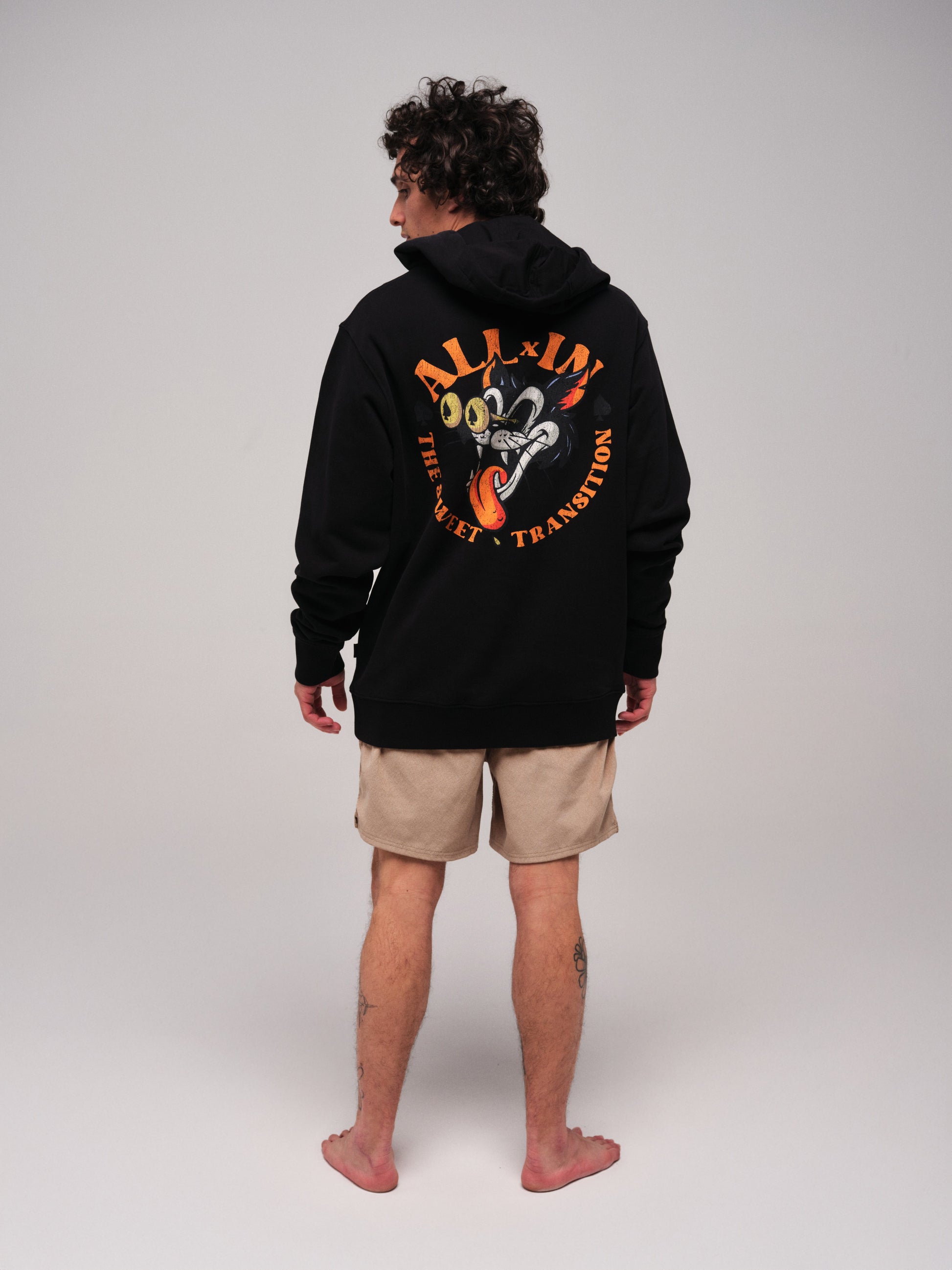Sudadera con capucha - Negra L