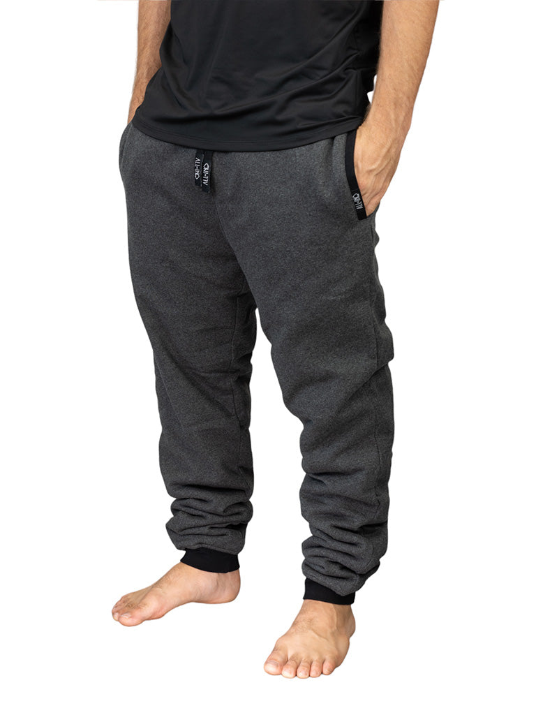 Jogging Pluche - Houtskool L