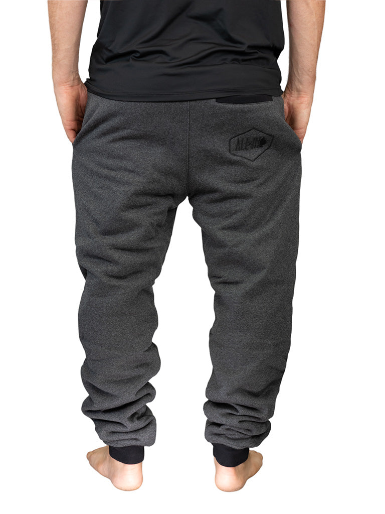 Jogging Pluche - Houtskool L