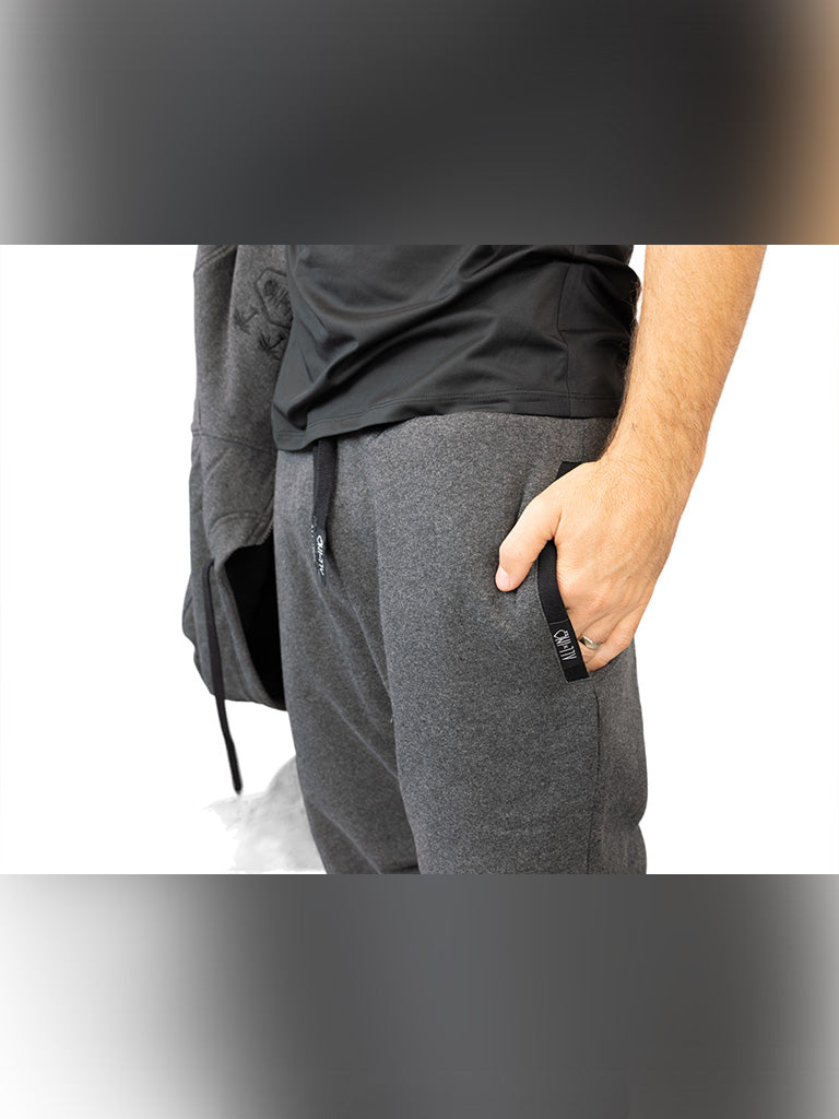 Jogging Pluche - Houtskool L