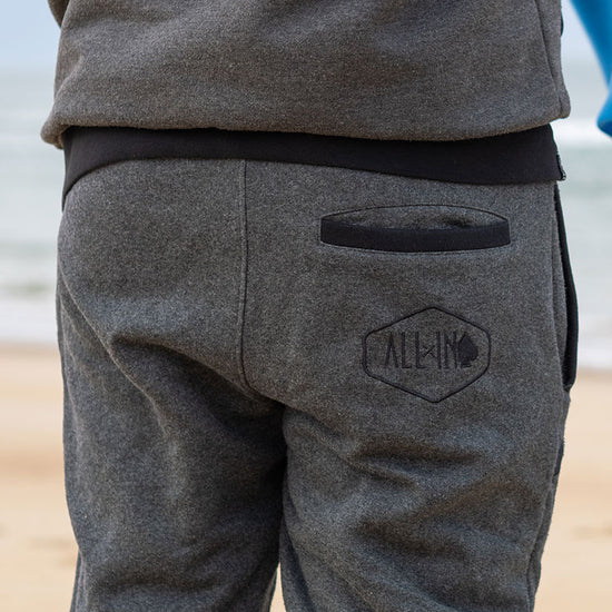 Jogging Pluche - Houtskool L