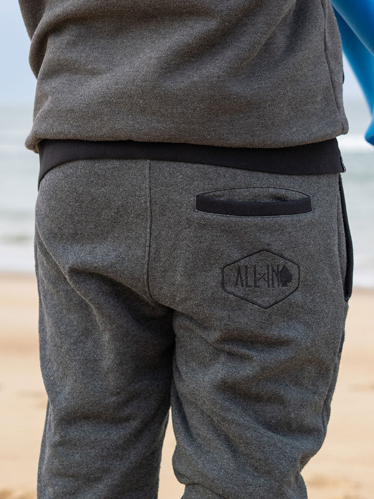 Jogging Pluche - Houtskool L