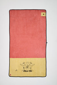 Grande serviette de plage - VISION BROWN