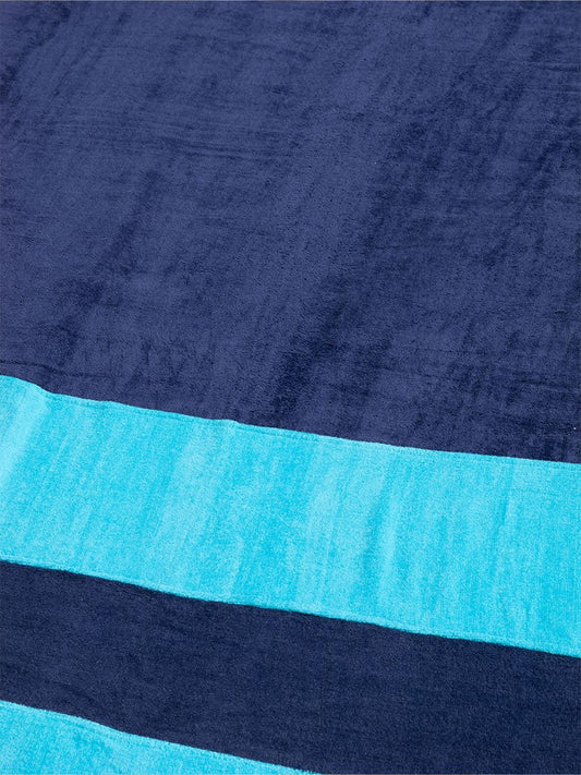 Large Towel - Turquoise Navy One Size