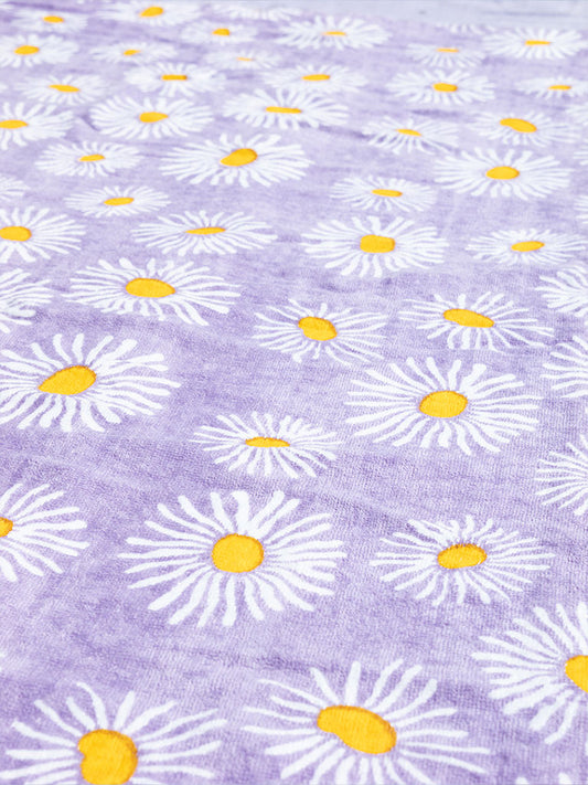 Grande serviette de plage - FLOWER POWER