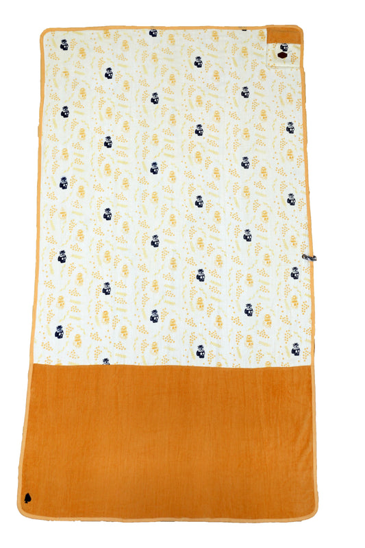 Grande serviette de plage - FLOWSKULL