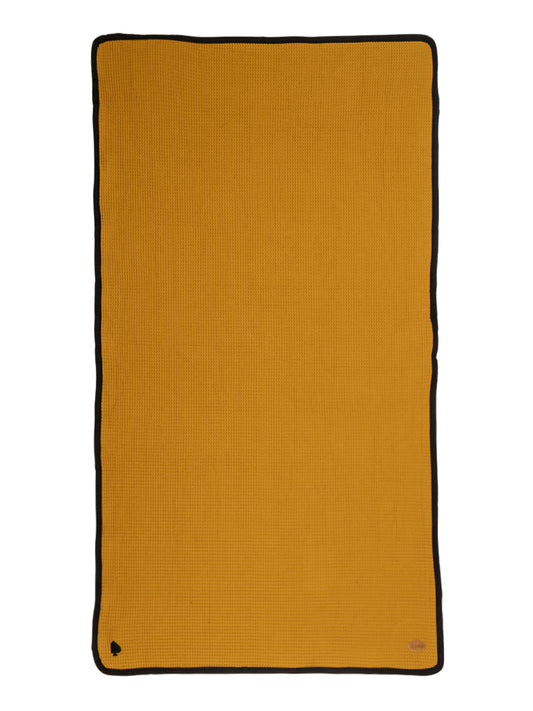 Licht strandlaken - Beige / Zwart