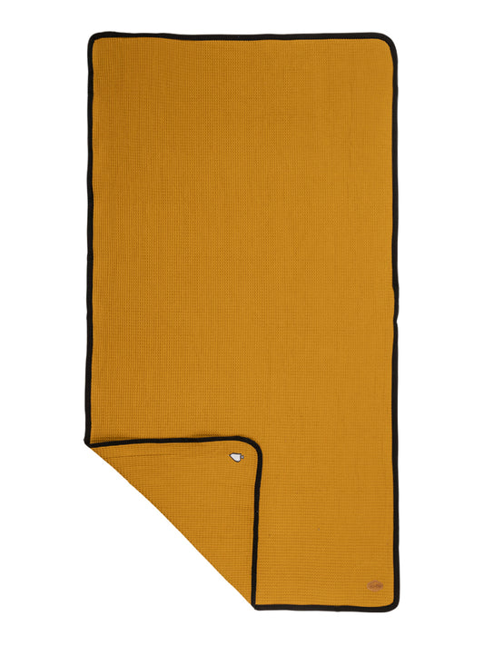 Licht strandlaken - Beige / Zwart
