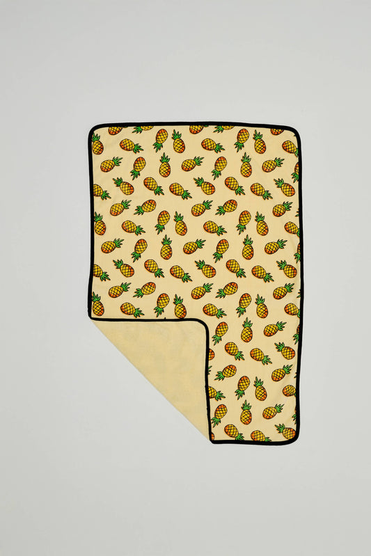 Mini Beach Towel - Pineapple One Size