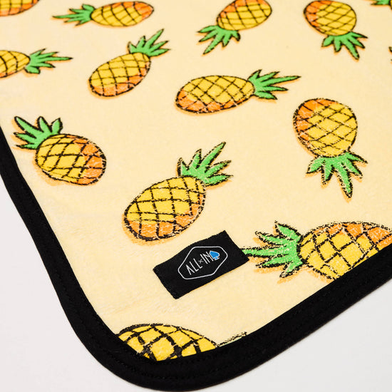 Mini Beach Towel - Pineapple One Size