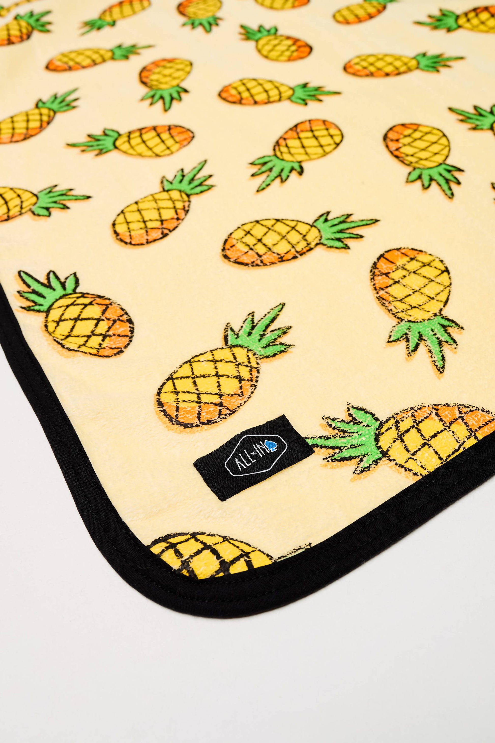 Mini Beach Towel - Pineapple One Size