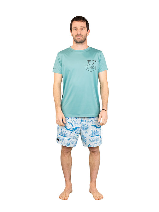 Heren surf T-shirt - Vision
