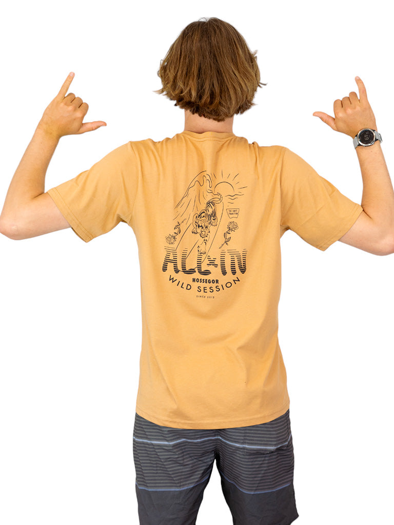 Organic T-Shirt - Tiger Brown L