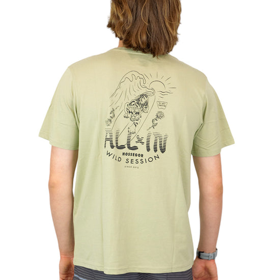 Organic T-Shirt - Tiger Kaki L