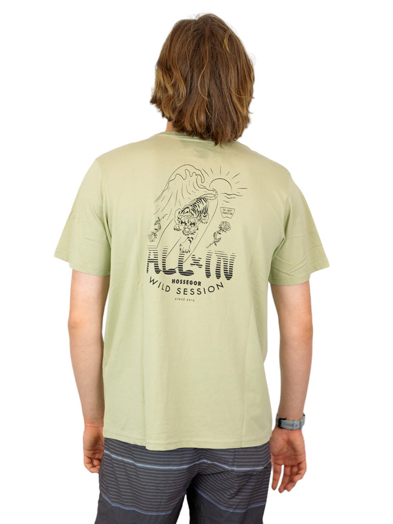 Organic T-Shirt - Tiger Kaki L