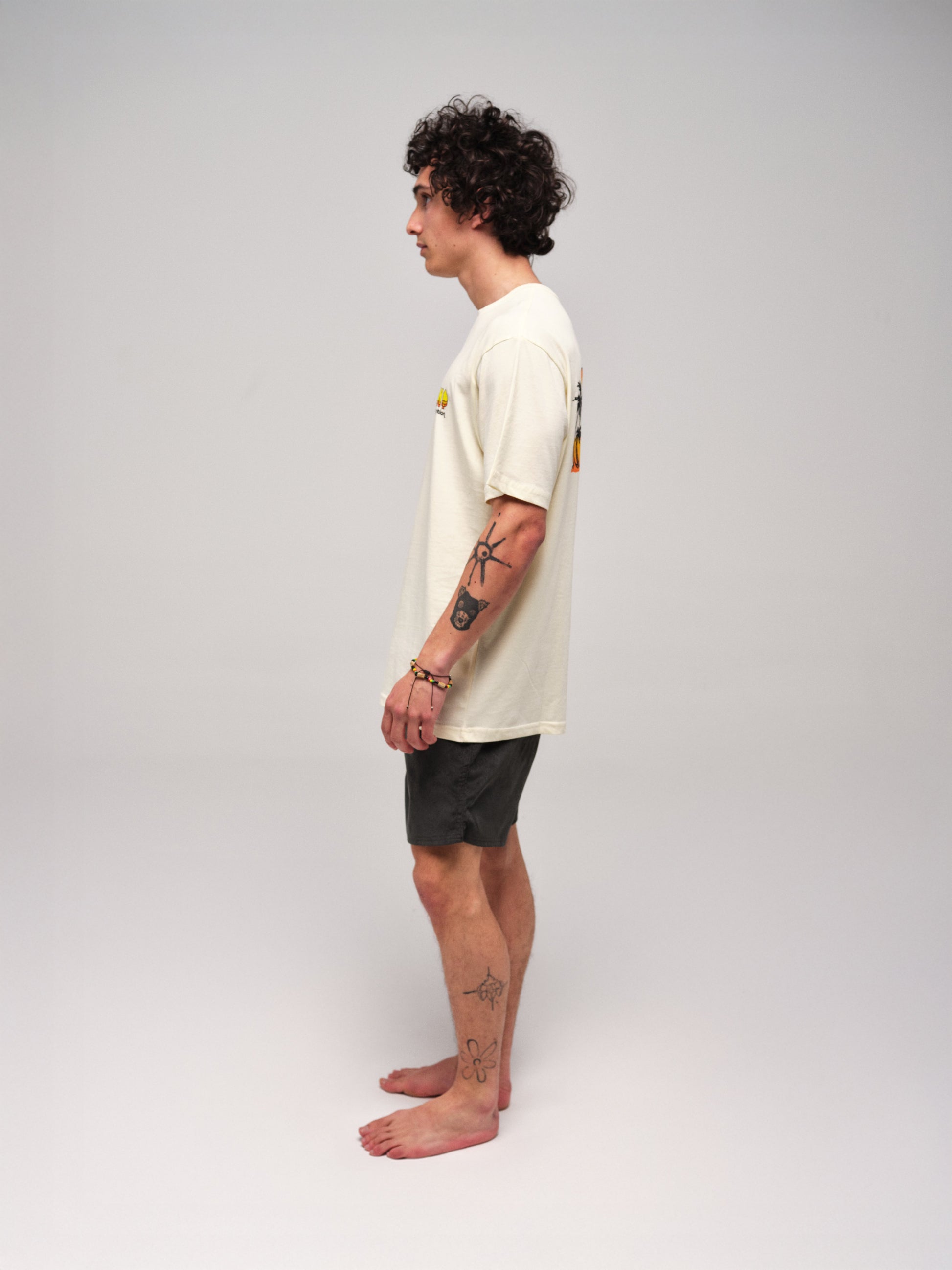 Camiseta Organic - Hoodie Car Ecru L
