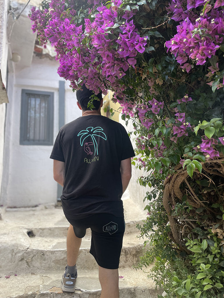 Organic T-Shirt - Neon Black L