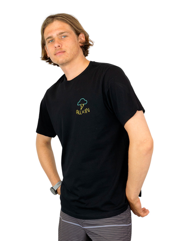 Organic T-Shirt - Neon Black L