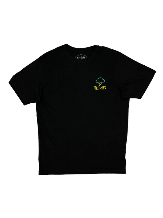 Camiseta Organic - Neon Black L