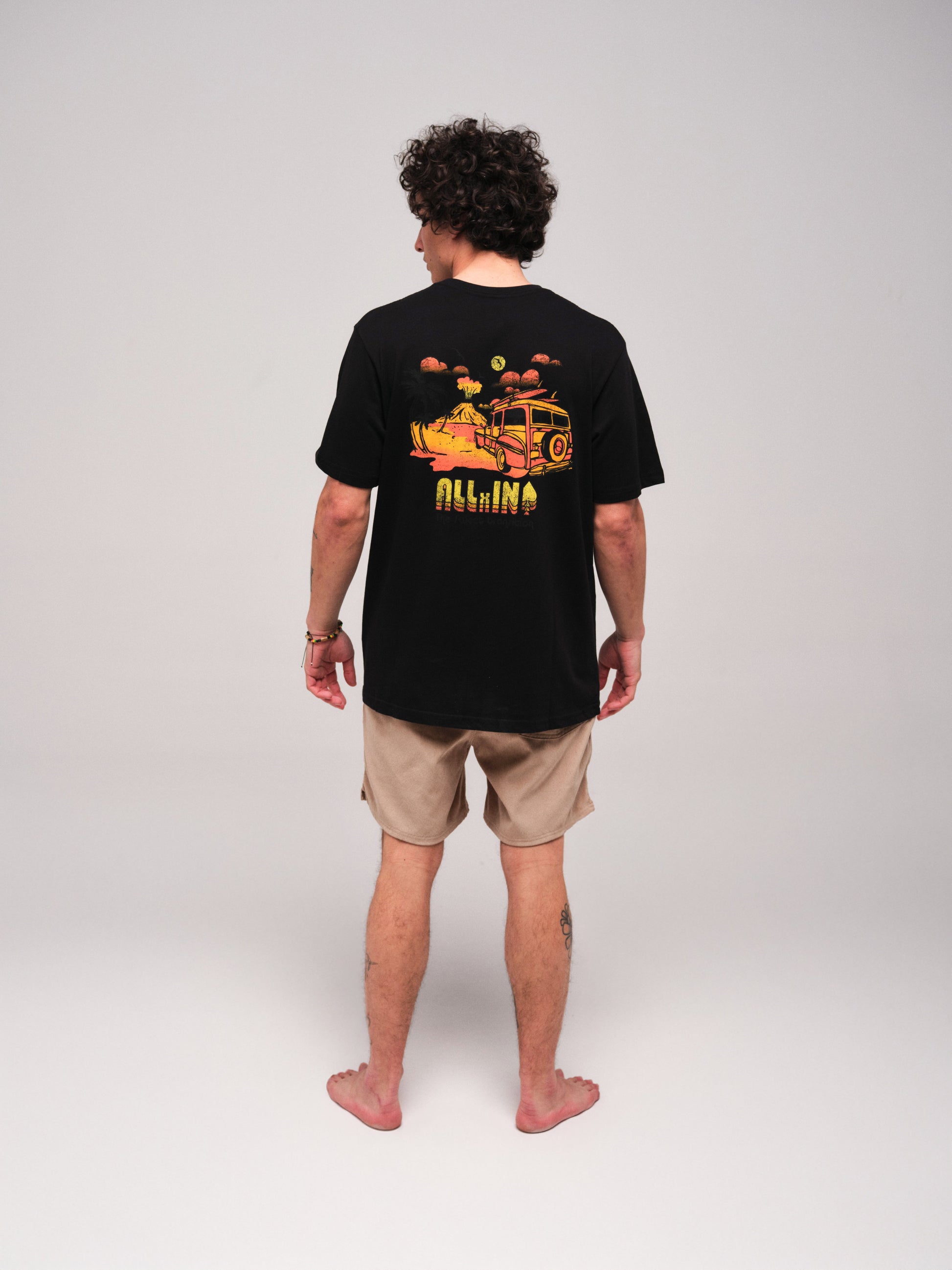 Camiseta Organic - Hoodie Car Negro L
