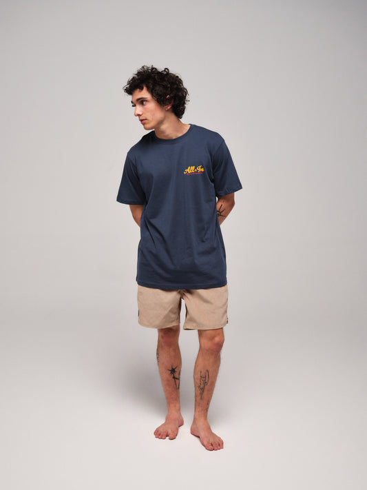 Camiseta orgánica - Chasing Blue L