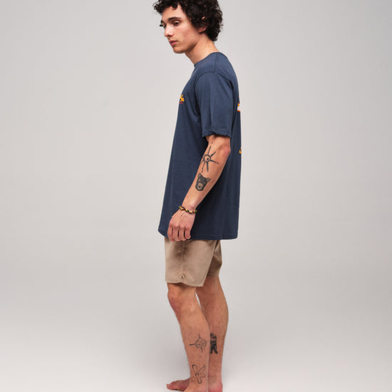 Camiseta orgánica - Chasing Blue L