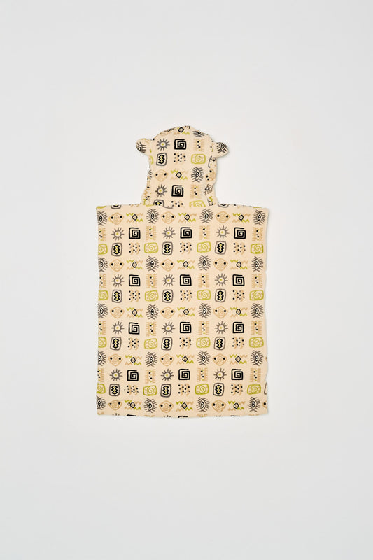 Poncho voor baby's - Botswana / Groen 3-6 jaar
