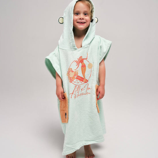 Poncho voor baby's - Soul Surf 3-6 jaar