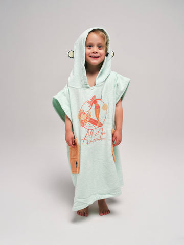Poncho voor baby's - Soul Surf 3-6 jaar