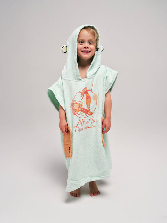 Poncho voor baby's - Soul Surf 3-6 jaar