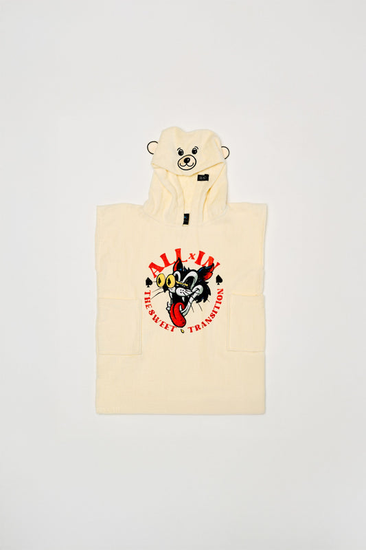 Baby Poncho - Stoute kat 2-6 jaar