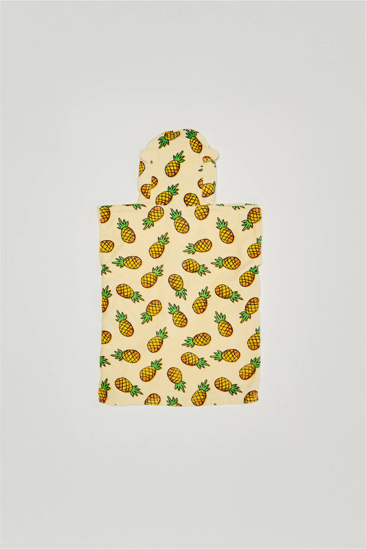 Baby Poncho - Ananas 2-6 jaar