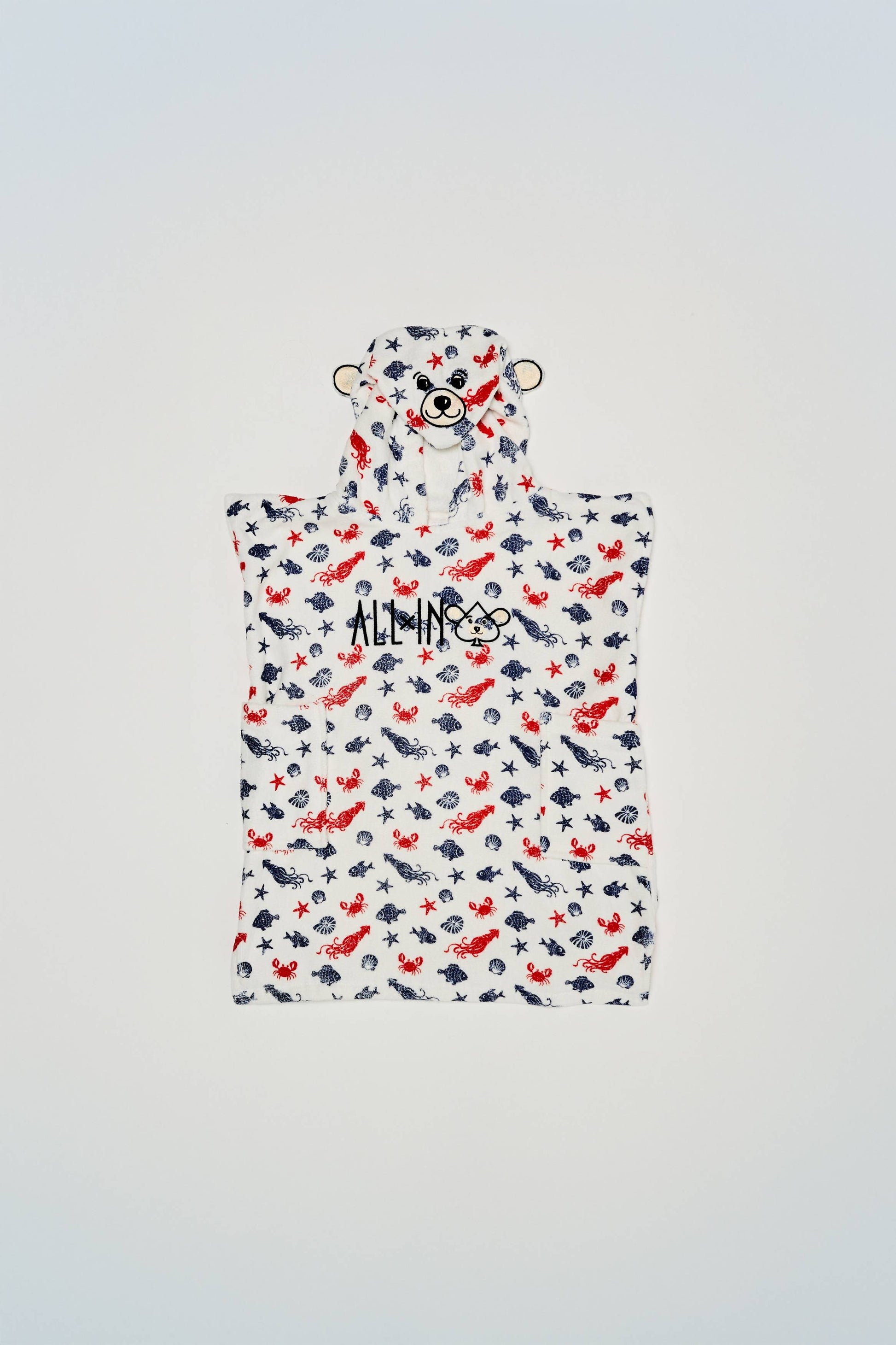 Baby Poncho - Zeevruchten 2-6 jaar