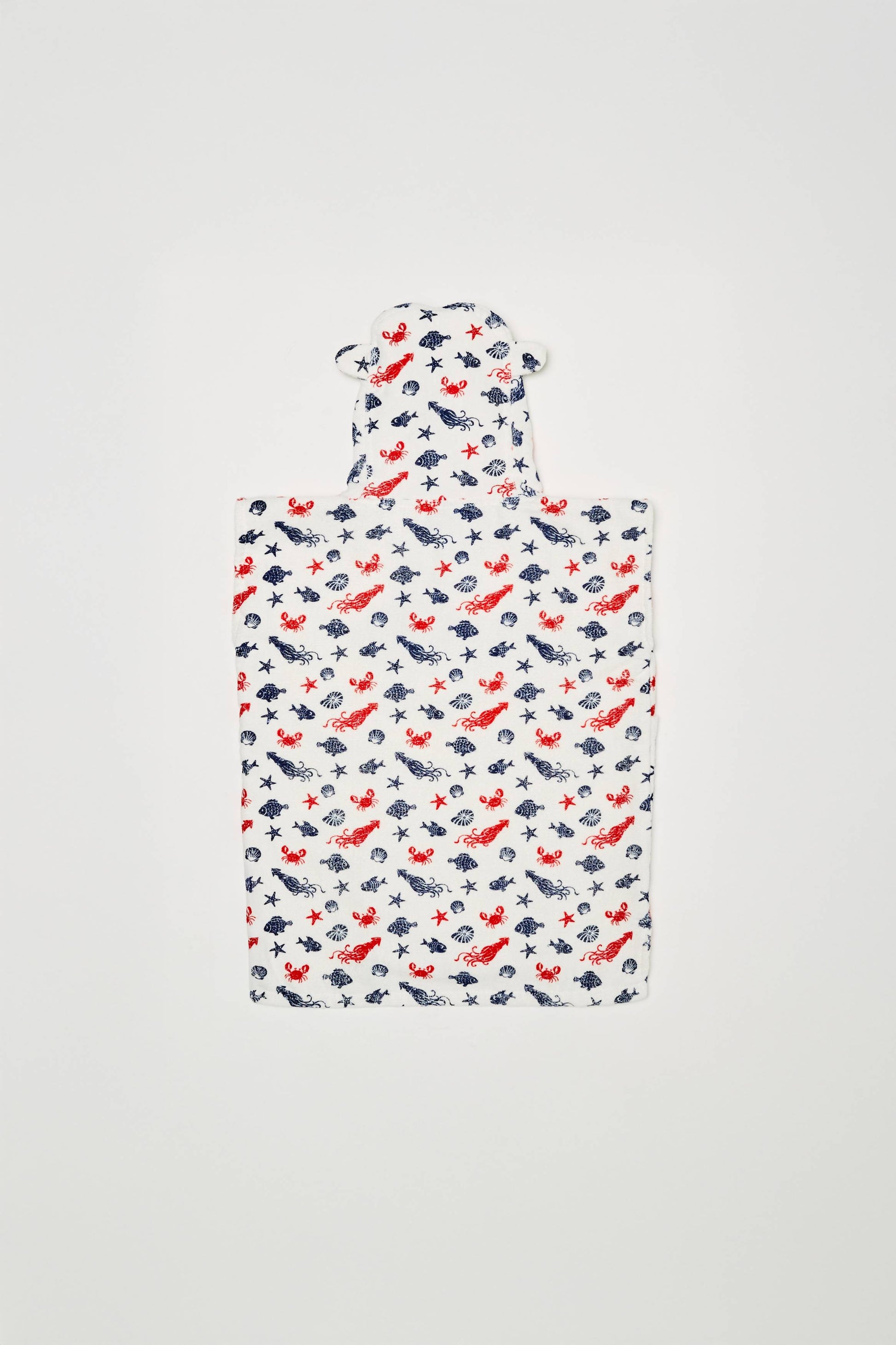Baby Poncho - Zeevruchten 2-6 jaar