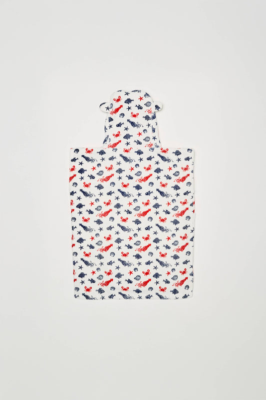 Baby Poncho - Zeevruchten 2-6 jaar