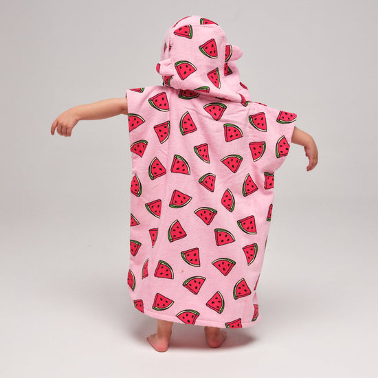 Poncho - Watermeloen 2-6 jaar