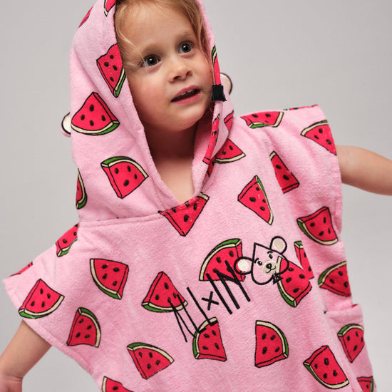 Poncho - Watermeloen 2-6 jaar