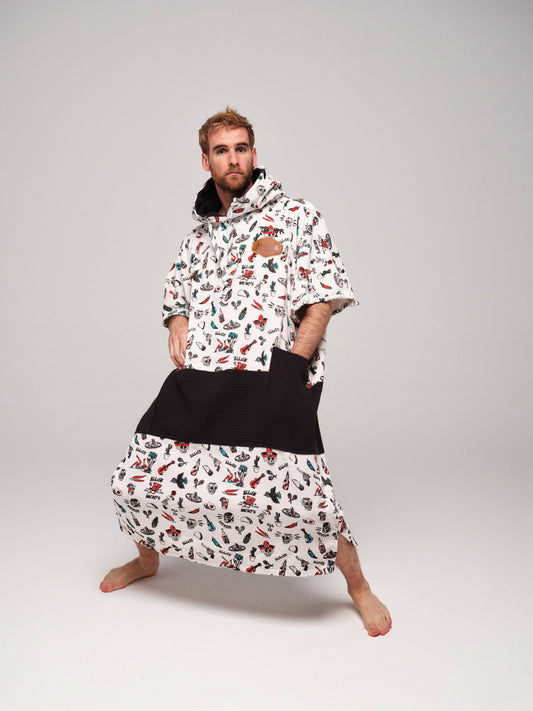 Big Foot Poncho - Hawaii XXL