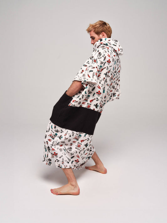 Big Foot Poncho - Hawaii XXL