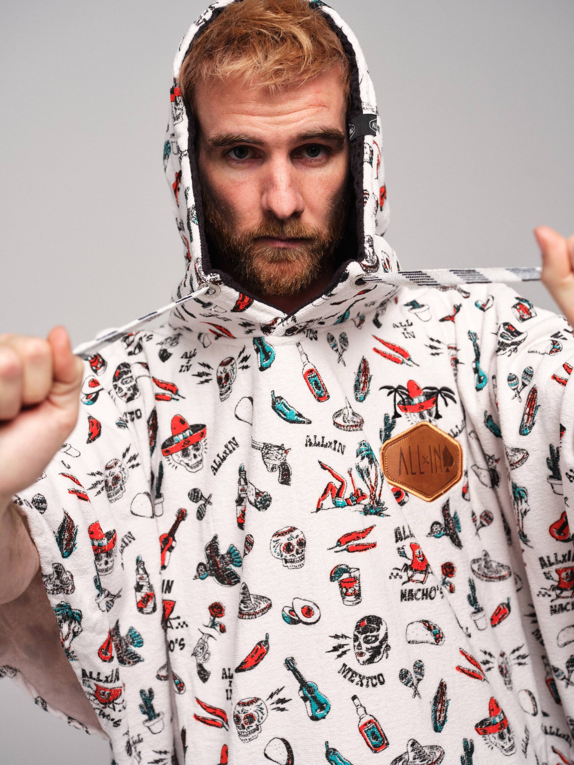 Big Foot Poncho - Hawaii XXL