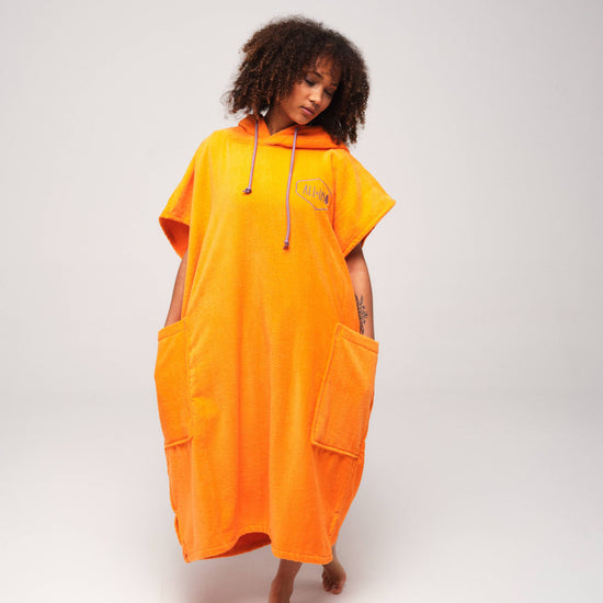 Poncho Clásico Flash - Albaricoque Talla Única