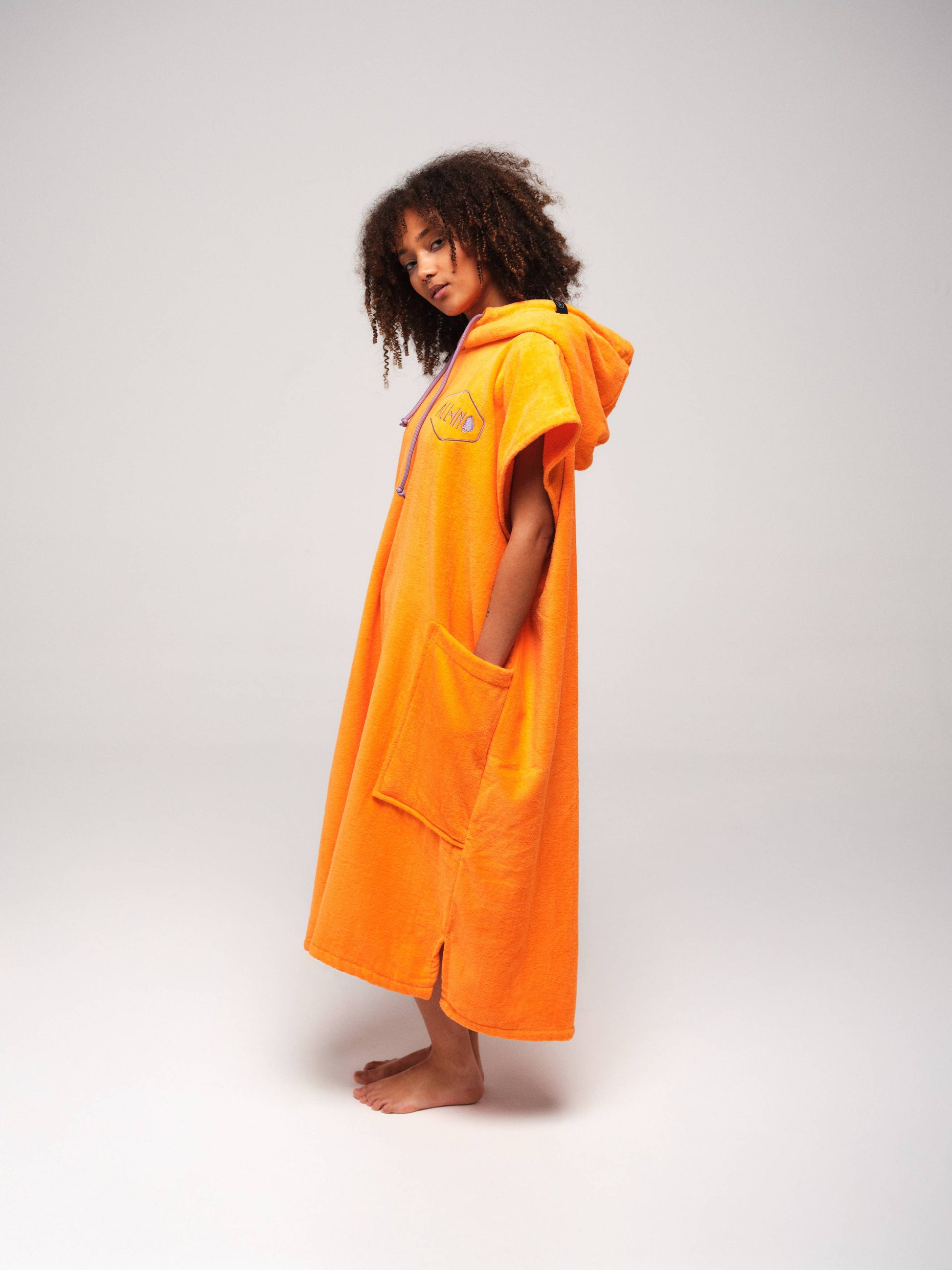 Poncho Clásico Flash - Albaricoque Talla Única